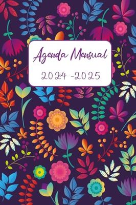 Agenda Mensual 2024-2025 2 Años: 24 meses Enero 2024- Diciembre 2025 , 1 Mes Para 2 Páginas.