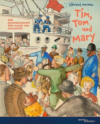 Tim, Tom und Mary: Eine Bildergeschichte über Flucht und Solidarität