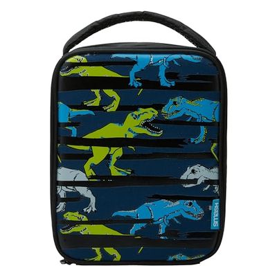 Smash 21850 Insulated Lunch Bag, Fabric, 4 liters, Dino