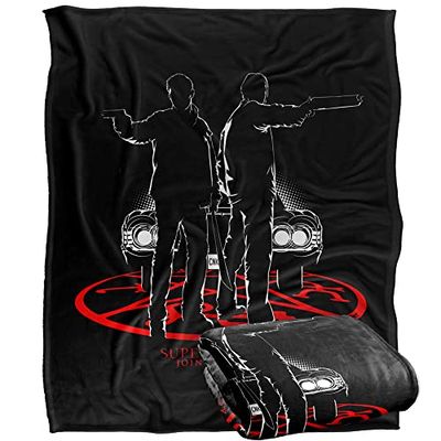 SUPERNATURAL Silky Touch Super Soft Throw Blanket 152 x 127 cm