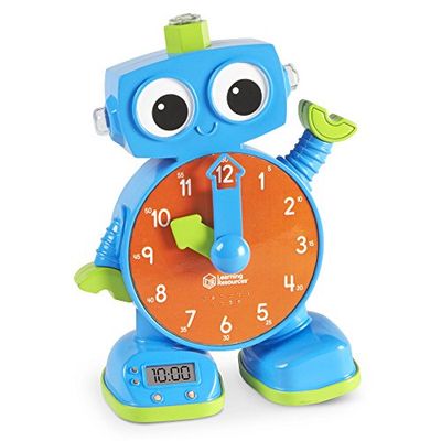 Learning Resources Reloj didáctico Tock The Learning Clock