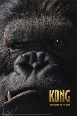 Empire 18762 King Kong – ansikte – filmfilm filmaffisch – 61 x 91,5 cm