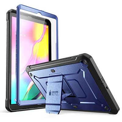 Supcase Unicorn Beetle Pro Series Full-Body Rugged Heavy Duty Protective Case for 10.1-Inch Galaxy Tab A (2019 Release), Slate Blue