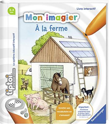 Ravensburger - Livre interactif tiptoi - Mon imagier à la ferme - Jeux électroniques éducatifs sans écran en français - Enfants à partir de 3 ans - 00027
