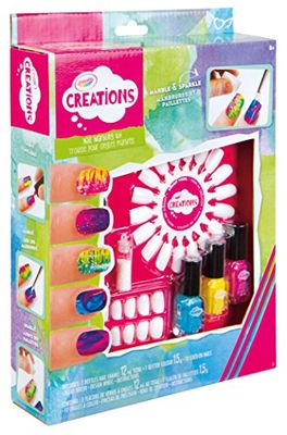 Crayola 26209 - Creations, Uñas Jaspeadas