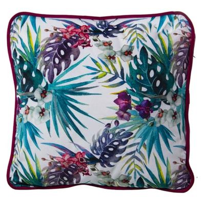 Alexandra House Living Kudde flerfärgad textil 45 x 45 cm