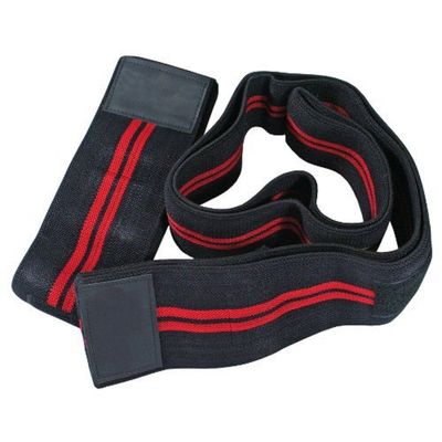 Best Body Nutrition Knee Bandages - Black/Red, Pair