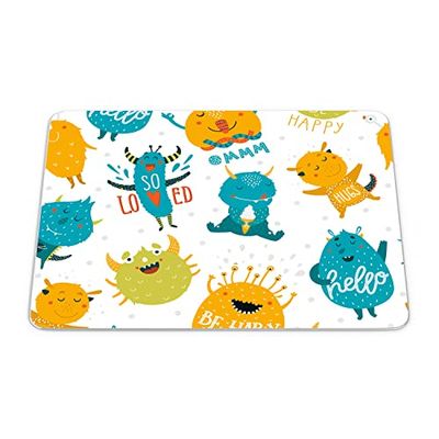 Questo Casa, Rectangle Digital Printed Mouse Pad, Non-Slip Base, for Office and Home, Size: 22 x 18 cm