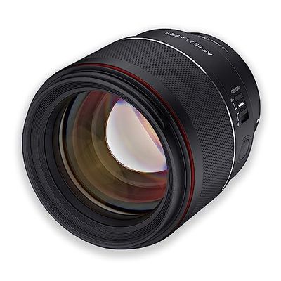 Samyang AF 85mm F1.4 II FE for Sony E - autofocus full format & APS-C portait lens fixed focal length for mirrorless Sony E Mount system cameras aluminum housing weather protection Sony E Mount lens