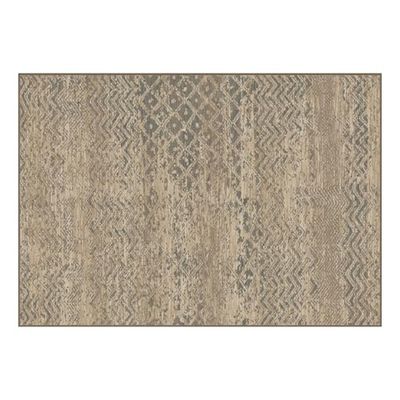 Lastdeco Tapis Elian en Viscose, Couleur Beige, 230 x 160 x 1 cm