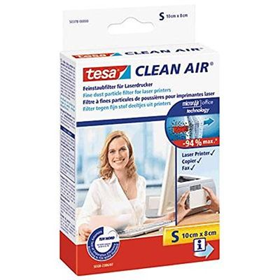 Tesa Filtre à microparticules de poussière Clean Air pour imprimante laser taille S
