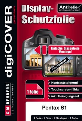 DigiCOVER - Pellicola protettiva per Pentax Optio S1, qualità superiore