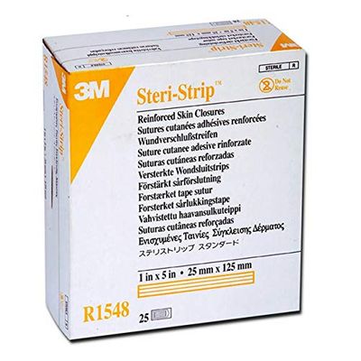 Steri-Strip Wondsluitstrips 25x125 mm 25x4 stuks