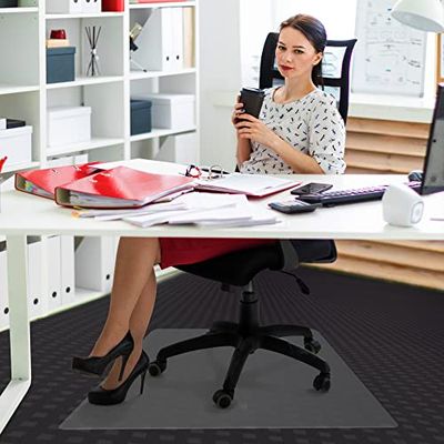 Cleartex® Advantagemat® Plus APET Tapis de Protection de Sol, rectangulaire, pour moquettes à Poils Bas à Standard, 116 x 150 cm