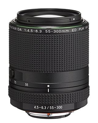 Pentax 21277 Obiettivo HD f/4,5 6,3 ED PLM WR RE, Nero, 55 x 300 mm