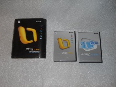 Microsoft Office Mac Pro 2004 English