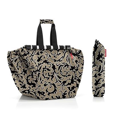 reisenthel easyshoppingbag Shopper polyvalent ??Dans un design pratique qui peut être enroulé, Couleur:Baroque Marble