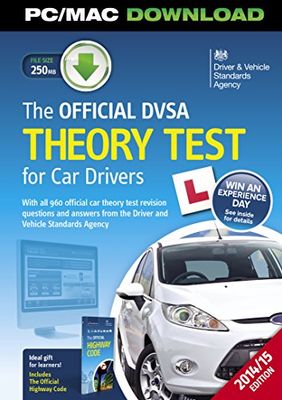 The official DVSA theory test for car drivers interactive download (box version)