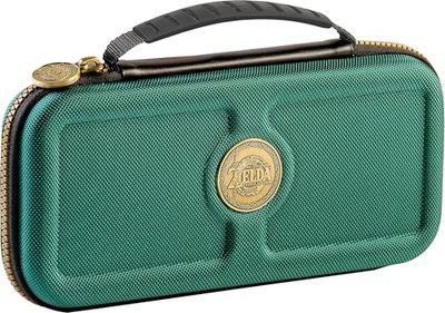 Bolsa de Transporte rígida para Consolas y Accesorios Switch Verde Zelda NNS4000G
