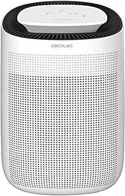 Cecotec BigDry Series Luchtontvochtiger 2000-750 ml/dag, afneembare tank van 0,6 tot 2 liter, 2 snelheden, 2 ontvochtigingsniveaus, bereik tot 25 m2, reinigingsfunctie. (2500 PureLight)