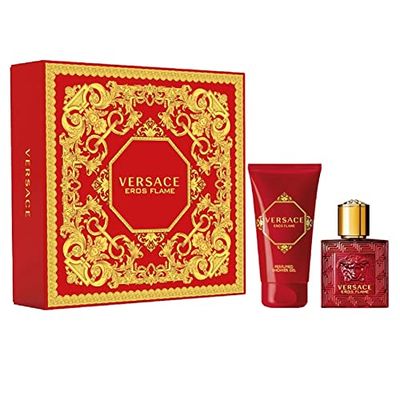 VERSACE EROS FLAME Eau de Parfum Spray 30ml + Shower Gel 50ml