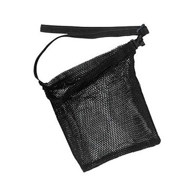 SEAC Bolsa de Red con Correa Reglable para Buceo y Pesca Submarina, 50x40 cm, Negro