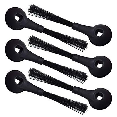 Lot de 6 brosses latérales compatibles avec les aspirateurs Shark IQ Robot R100, R101AE, RV1000, RV1001AE, RV1001, UR1005AE, RV911S, comparé à la pièce 102KY1000