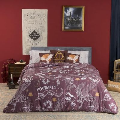 BELUM | Creatures Duvet Cover | Creatures Model Duvet Cover | Duvet Cover with Buttons | 100% Cotton | Quality Duvet Cover | Duvet Cover (80 cm Bed (140 x 200 cm))