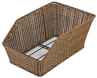Prophete Schultaschenkorb XXL, zur Festen Montage auf Dem Gepäckträger, Braun Cesta para Bicicleta, Adultos Unisex, marrón, Talla única