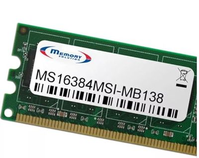 Memorysolution Memory Solution MS16384MSI-MB138 Speichermodul 16 GB (MS16384MSI-MB138) varumärke