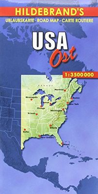 Carte routière : USA, Ost