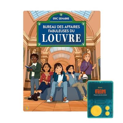 Lunii - Le Bureau des Fabulous Business de Louvre-book interaktywny od 9 lat do słuchania na FLAM, 3760361141633