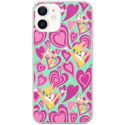 ERT GROUP mobiltelefonfodral för Iphone 12 Mini originalt och officiellt licensierat Looney Tunes mönster Lola 010 optimalt anpassad till formen på mobiltelefonen, fodral tillverkad av TPU-plast