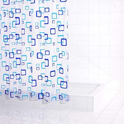 Ridder 130380-00 Duschdraperi, vinyl 180 x 200 cm, Retro