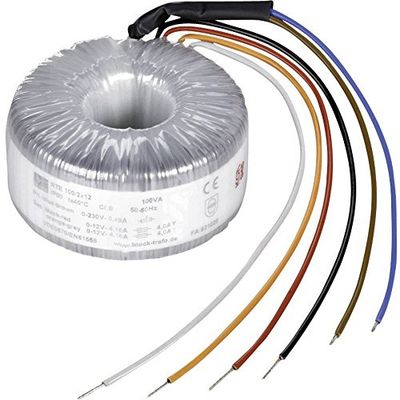 Block RTE 50/2x12 - Trasformatore torico 50 VA 2.08 A