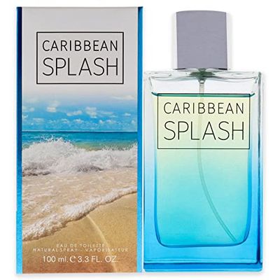 Live Love Travel Caribbean Splash Pour Homme For Men 3.3 oz EDT Spray