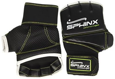 Sphinx Fit SMH1-15 Bokshandschoenen voor volwassenen, uniseks, zwart, ML
