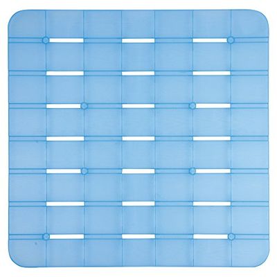 MSV Plastique Paillasson, Bleu Transparent