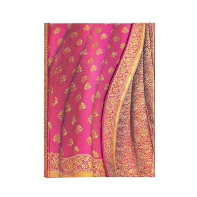 Gulabi (Varanasi Silks and Saris) Midi Lined Hardcover Journal
