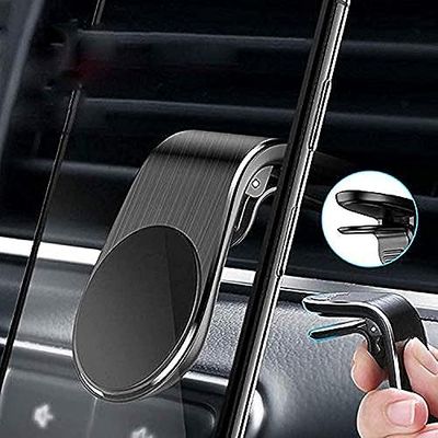 Magnetische telefoonhouder voor auto/auto (zwart) voor, magnetische autoventilatie, mobiele telefoonhouder houders compatibel met iPhone Samsung smartphone en andere