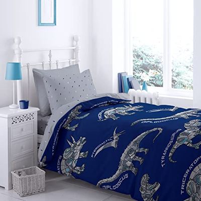 Catherine Lansfield Dinobot Set copripiumino 140 x 220 + 65 x 65