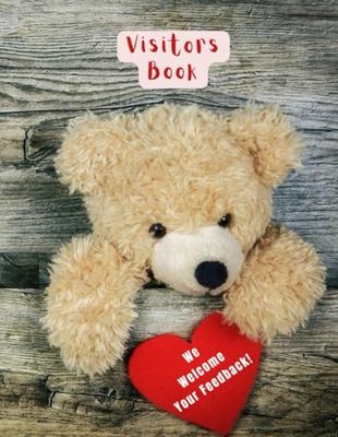 Visitors Book: We Welcome Your Feedback! For Your Vacation Rental, Hotel, Motel, Lodge, Airbnb or Bed and Breakfast: Helps build a profile of your ... comments and more! 150 pages edition.