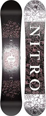 Nitro Snowboards dam Mystique BRD ´23, allmountainboard, Directional Twin, Gullwing Rocker, all terräng