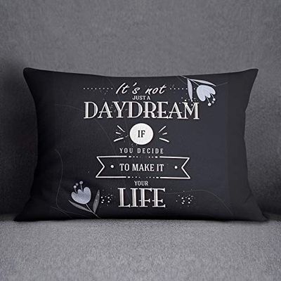 Questo Casa Dekorativt kuddöverdrag, dekorativt örngott, heminredning, för soffa, kafé, storlek: 35 x 50 cm – designad och tillverkad i Turkiye