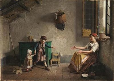 Calamite miniature d'arte - Serie "Classici" (I primi passi, Gaetano Chierici)