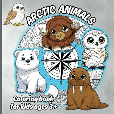 Cute Animals from the Arctic Circle: Learn the names of animals and where they are from as you color.