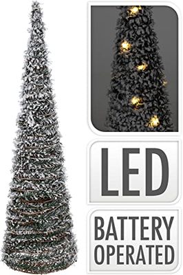 Nampook ABETO DE Navidad DE Rattan Con 30 LEDs 60 cm