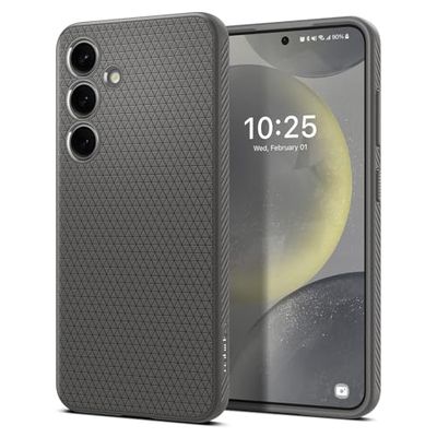 Spigen Liquid Air Case Compatibel met Samsung Galaxy S24 hoesje -Grijs