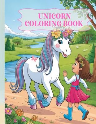 Unicorn Coloring Book
