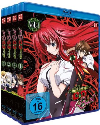 Highschool DxD BorN - Staffel 3 - Gesamtausgabe - Bundle - Vol.1-4 - Ohne Schuber [Alemania] [Blu-ray]